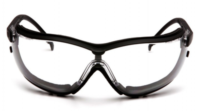 Тактические очки Pyramex V2G с уплотнителем Anti-Fog прозрачные