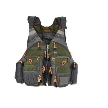 Спасательный жилет LIXADA жилет для рыбалки Green (Y4751GR)