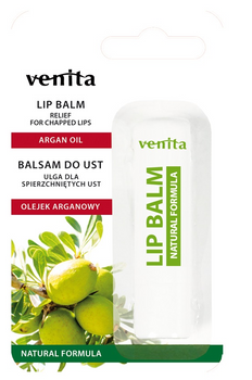 Balsam do ust Venita Naturalny olejek arganowy 4 g (5902101518406)