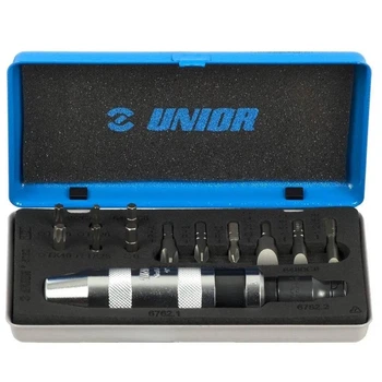 Отвертка ударная с набором вставок UNIOR SL/PH/TORX/HEX (6762)