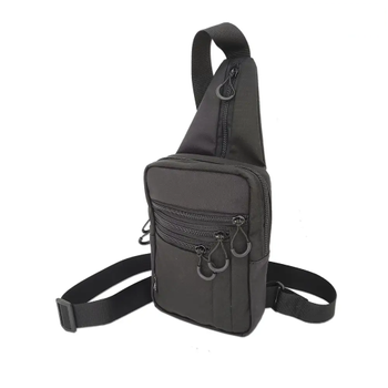 Сумка кобура Acropolis плечевая наплечная сумка для скрытого ношения пистолета Черная СПП-2