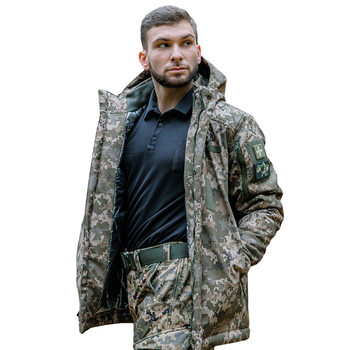 Куртка зимова Smilo Pixel Softshell Size XXL