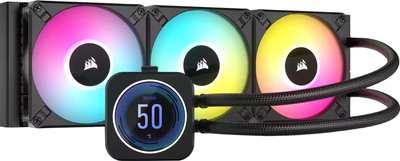 Система водяного охлаждения Corsair iCUE H150i Elite LCD XT Display Liquid CPU Cooler (CW-9060075-WW)