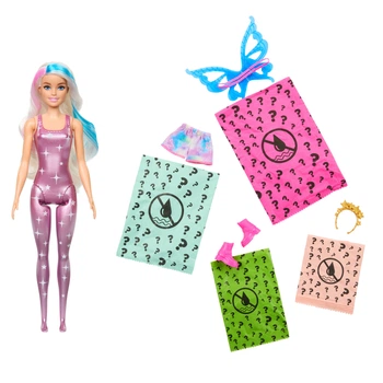 Кукла "Цветное перевоплощение" Barbie, серия "Галактическая красота", в ассортименте (HJX61)