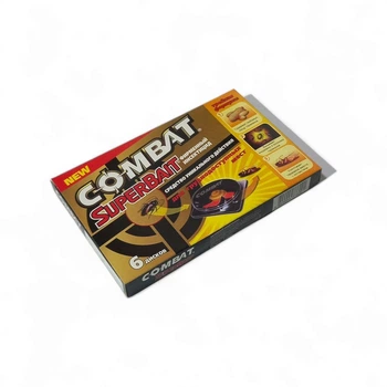 Ловушки-приманки от тараканов в контейнерах Комбат/Combat, 6 шт.