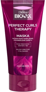 Maska Biovax Glamour Perfect Curls Therapy intensywnie nawilżająca do włosów kręconych i falowanych 150 ml (5900116097022)