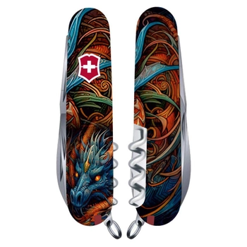 Нож Victorinox Climber Zodiac Сапфіровий дракон (1.3703_Z3260p)