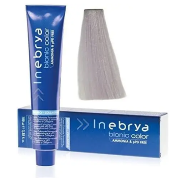 Крем-краска для волос Inebrya Bionic Сolor Toner Argento Silver без аммиака серебристый, 100 мл