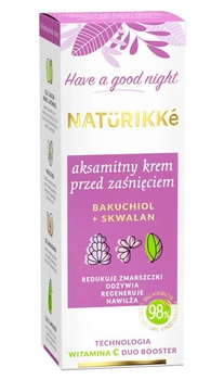Krem przed zaśnięciem Naturikke Bakuchiol i Skwalan aksamitny 50 ml (5903313902960)
