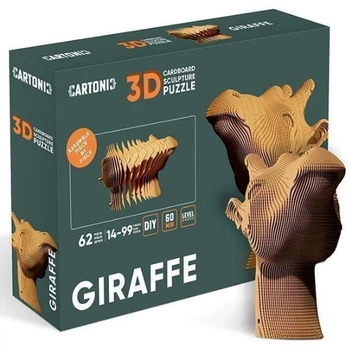 Картонний конструктор "Cartonic 3D Puzzle GIRAFFE" - Cartonic, Коробка, 1DEA.me