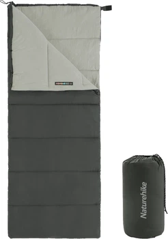 Спальний мішок Naturehike F150 NH22MSD05 правий Графіт (6927595797747-R)