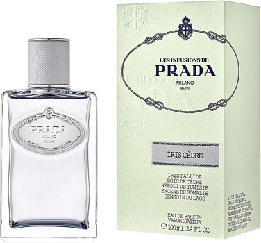 Woda perfumowana unisex Prada Infusion Iris Cedre 100 ml (8435137743223)