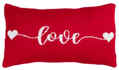 Подушка Прованс Love Вязаная 30х45 см (33027) (4823093454804)
