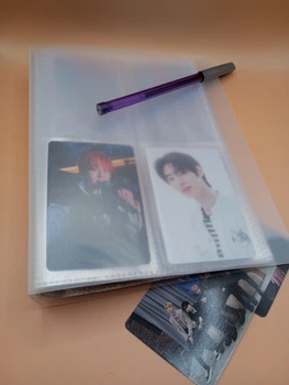 Биндер для фотокарточек К-ПОП альбом для карт K-POP lomo card на 160 шт
