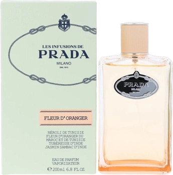 Woda perfumowana damska Prada Infusion De Fleur D'Oranger 200 ml (8435137771455)
