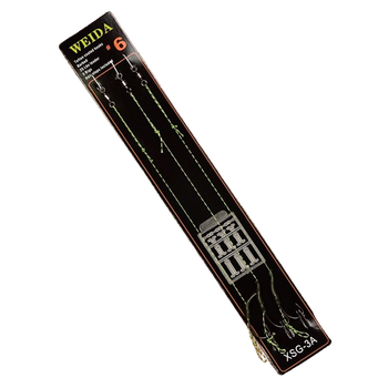 Повідець короповий з карабіном Sams Fish SF24242-6 в упаковці 3шт/уп №6
