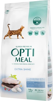 Сухий корм Optimeal Extra Shine зі смаком тріски