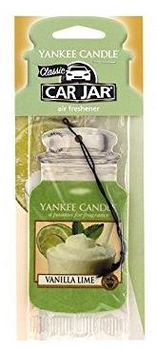 Zapach samochodowy Yankee Candle Car Jar Vanilla Lime 1 szt (5038580069594)