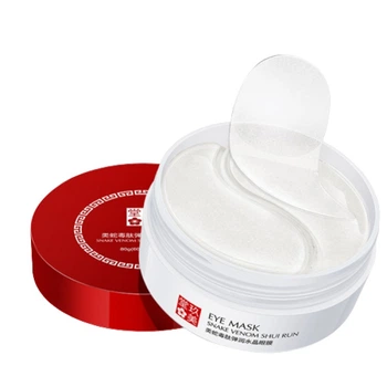 Патчі гідрогелеві JOMTAM Snake Venom Shui Run Eye Mask, з екстрактом зміїної отрути, 60 шт