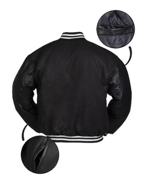 Куртка бомбер тактична Black Mil-Tec NY 10370000 розмір 3XL