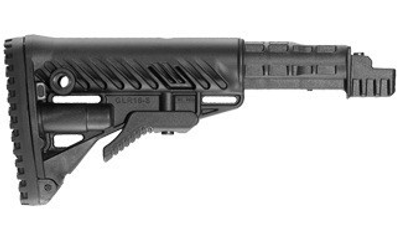 Приклад телескопический FAB для AK 47, полимер, черный