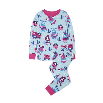 Пижама Hatley Cozy Creatures F19BCK204O 5р. 110 см