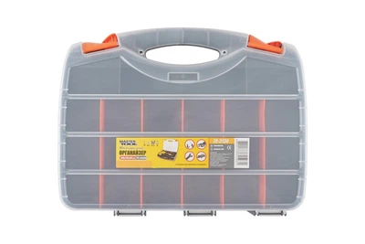 Органайзер MasterTool GM з ручкою двосторонній 30 секцій, 15" (380*290*80 мм) (Арт.: 79-3130)