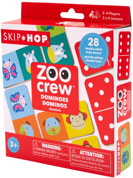 Gra planszowa Skip Hop Domino - Zoo (194135799011)