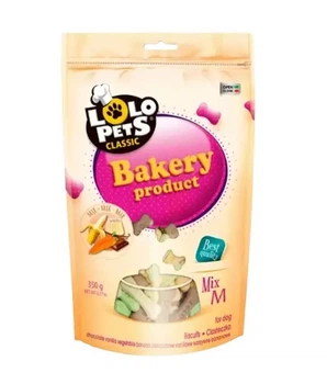 Бісквітне печиво для собак Lolopets Mix M 350 г