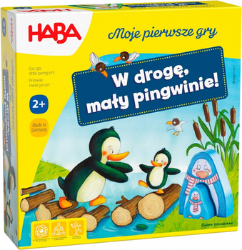 Настільна гра Haba Мої перші ігри - Давай маленьке пінгвіненя! (4010168271545)