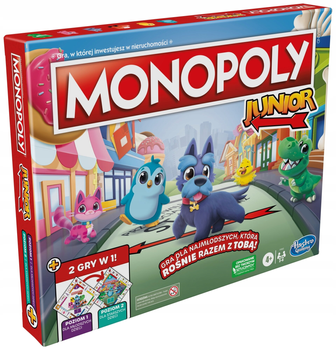 Gra planszowa Hasbro Monopoly Junior (5010996134905)