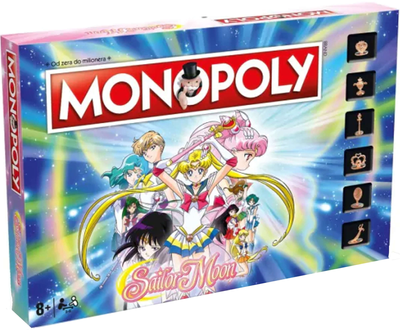Gra planszowa Winning Moves Monopoly: Sailor Moon Czarodzieje (5036905037785)