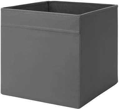Коробка IKEA DRÖNA 33x38x33 см Темно-сіра (10443974)
