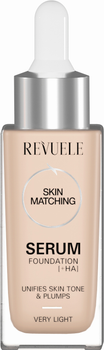 Тональна сироватка Revuele Serum Foundation + HA Verry Light 30 мл (5060565107717)