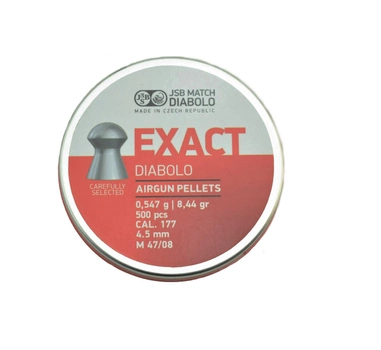 Кулі JSB Diabolo Exact 4.51мм, 0.547г (500шт)