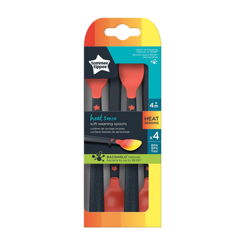 Ложечки Tommee Tippee Heat Sense з датчиком тепла від 4 місяців 4 шт (5010415471888)
