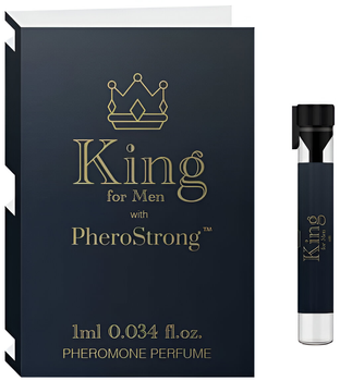 Perfumy męskie z feromonami PheroStrong King For Men Pheromone Perfume 1 ml (5905669259224)