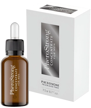 Perfumy męskie z feromonami PheroStrong Pheromone Concentrate For Men bezzapachowy 7.5 ml (5905669259378)