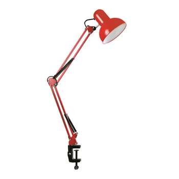 Настольная лампа на струбцине LUMANO 60W E27 LU-074-1800 красная