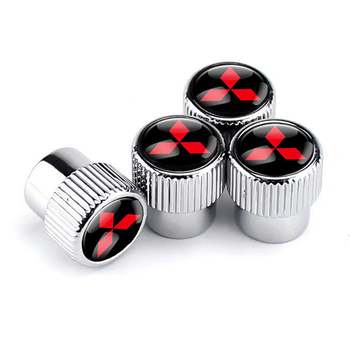 Ковпачки на ніпель для Мітсубісі Premium Style Silver Mitsubishi, 4 шт (67614)