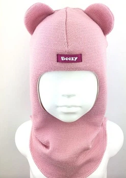 Зимняя шапка-шлем Beezy для девочки 2002-24-22 Миша р. 1 (47-49 см)