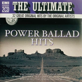 Музичний CD диск Various – The Ultimate Power Ballad Hits 2cd