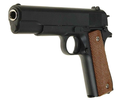 Страйкбольний пістолет Colt M1911 Galaxy G13 метал чорний