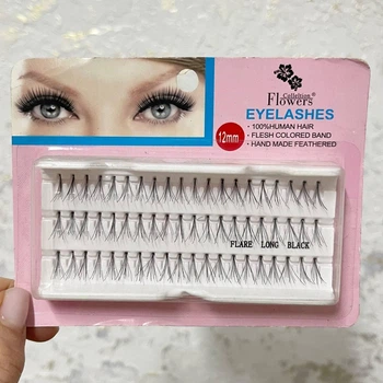 Накладні пучкові вії Flowers collection 12 mm