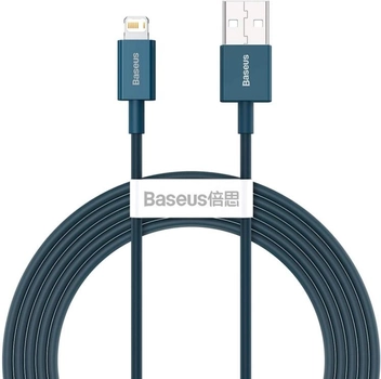 Kabel Baseus Superior Series Fast Charging Data Cable USB to iP 2.4 A 2 m Blue (CALYS-C03)