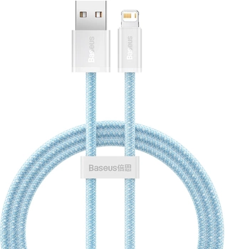 Кабель Baseus Dynamic Series Fast Charging Data Cable USB to iP 2.4 A 1 м Blue (CALD000403)