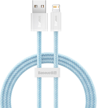 Кабель Baseus Dynamic Series Fast Charging Data Cable USB to iP 2.4 A 1 м Blue (CALD000403)