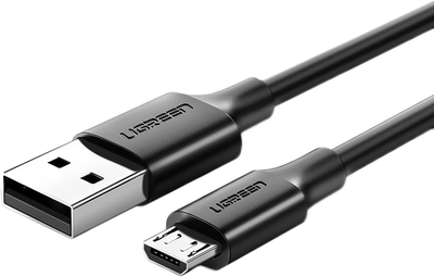 Кабель Ugreen US289 USB 2.0 to Micro Cable Nickel Plating 2 А 1 м Black (6957303861361)
