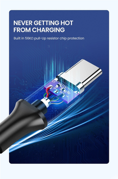 Кабель Ugreen US184 USB 3.0 to USB Type-C Male Cable Nickel Plating 2.4 А 2 м Black (6957303828845)