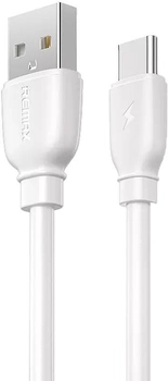 Kabel Remax Suji Series USB to Type-C White (RC-138a White)